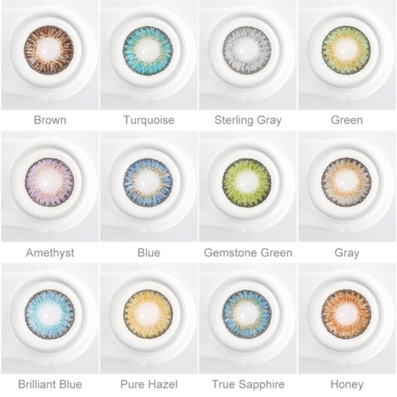 Blue - Color Eye Wear Lenses - Costume Enhancements - Picture 5 of 5